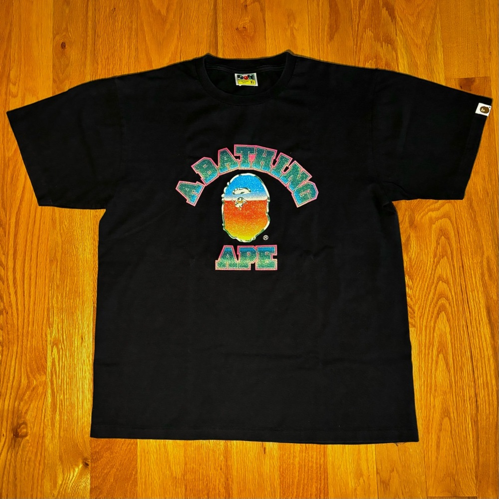 BAPE Embossed Logo Tshirt🔥